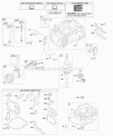 Part Location Diagram of 697893 Briggs and Stratton Cylinder Assembly